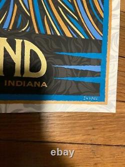 Dave Matthews Band Poster 2019 Noblesville Slater MINT LIMITED Show EDITION #ed