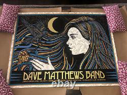 Dave Matthews Band Poster 2019 Noblesville Slater MINT Numbered