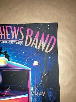 Dave Matthews Band Poster 2021 Burgettstown PA 8.27 DMB Star Lake #/800 Sold Out