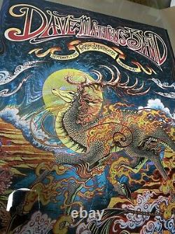 Dave Matthews Band Poster 2021 Quincy WA Gorge Miles Tsang AP Swirl Foil 6 of 50