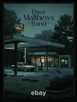 Dave Matthews Band Poster 2022 Brandon MS 5.17 DMB Nicholas Moegly