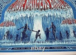 Dave Matthews Band Poster 2022 Pine Knob Music Theatre Clarkston MI dmb Concert