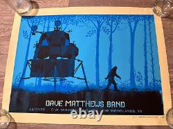Dave Matthews Band Poster 5/17/2013 Woodlands TX Signed & Numbered #135/685