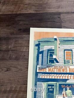 Dave Matthews Band Poster 6/13/12 Nikon Wantagh Jones Beach NY N2 S/N #28/750