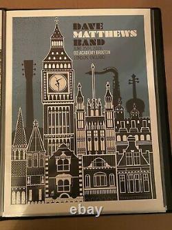 Dave Matthews Band Poster 6/25/2009 London O2 Numbered N1 #/400