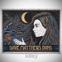 Dave Matthews Band Poster 6/29/2019 Noblesville IN N2 Signed & Numbered #/50 A/E
