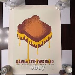 Dave Matthews Band Poster 7/1-7/2 2006 Alpine Valley, East Troy, WI #507/900