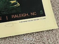 Dave Matthews Band Poster 7/23/2014 Raleigh, NC M/NM 520/600 Rare