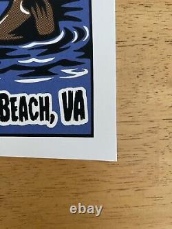 Dave Matthews Band Poster 7/23/2022 Virginia Beach, VA SOLD OUT
