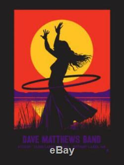 Dave Matthews Band Poster 7/25/09 10,000 Lakes Fest MN Numbered #/450