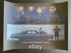 Dave Matthews Band Poster 7/4/14- Northerly Island- Signed & Numbered- RARE