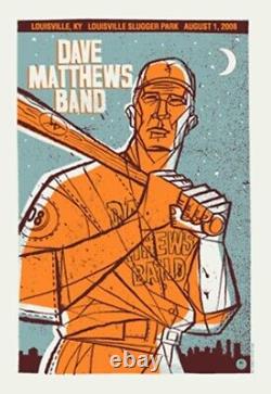 Dave Matthews Band Poster 8/1/2008 Louisville KY Signed & Numbered #37/460