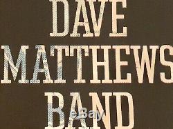 Dave Matthews Band Poster 9/1/2012 Gorge N2 Dave Signed & Numbered #/1350 DMB