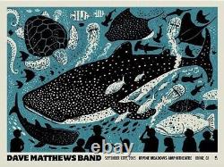 Dave Matthews Band Poster 9/12/2015 Irvine CA Signed & Numbered #50/785