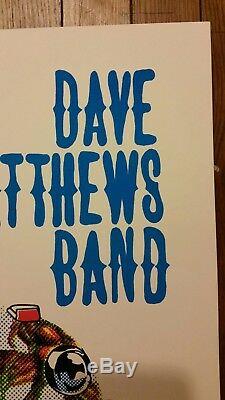 Dave Matthews Band Poster 9/29/2007. Shoreline CA AP DMB. RARE. MINT