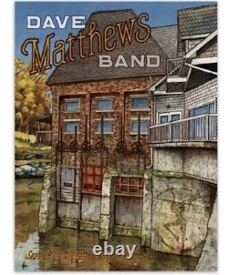Dave Matthews Band Poster 9/29/2021 Blossom Cuyahoga, OH Landland DMB