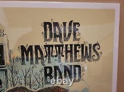 Dave Matthews Band Poster Alpine Valley 7/1/16 East Troy WI #/1375 RARE SOLD OUT