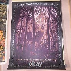 Dave Matthews Band Poster Alpine Valley 7/3 2022 NC Winters East Troy WI #1250