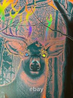 Dave Matthews Band Poster Alpine Valley 7/3/22 Nocturne Rainbow Foil Variant