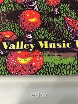 Dave Matthews Band Poster Alpine Valley 7/6/19 James Flames