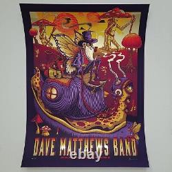 Dave Matthews Band Poster Alpine Valley AP GOLD FOIL S/N x/25 2022 Mazza Print