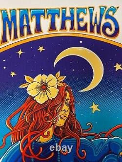 Dave Matthews Band Poster Ameris Bank Amphitheatre Alpharetta, GA 7/25/23 Signed