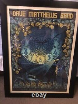 Dave Matthews Band Poster Atlanta GA 5/21/2022 Cellairus Ampitheatre Lakewood