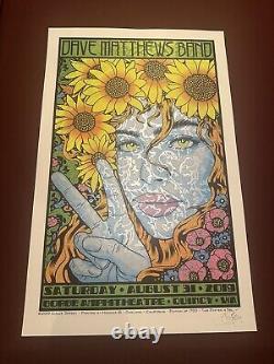 Dave Matthews Band Poster August 31, 2019 Gorge SPERRY SE #160/1700 Mint