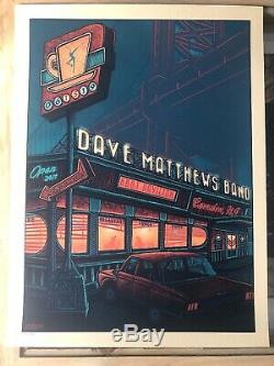 Dave Matthews Band Poster Camden NJ 6/15 2019 Luke Martin Sold Out #/950 BB&T N2