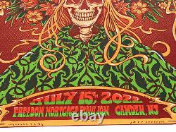 Dave Matthews Band Poster Camden New Jersey 7/15/2022 Zazzcorp IN HAND