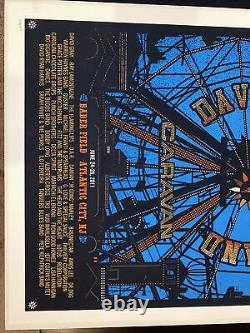 Dave Matthews Band Poster Caravan Bader Field Atlantic City Nj