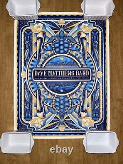 Dave Matthews Band Poster. Charleston, SC, June 2, 2023