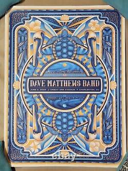 Dave Matthews Band Poster Charleston SC June 2 2023 Artist Edition