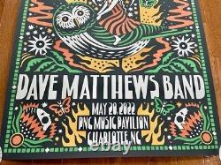 Dave Matthews Band Poster Charlotte NC 5/20/2022 Joshua Noom, #24/670