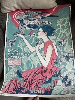 Dave Matthews Band Poster Cincinnati May 27 2023 Riverbend AP 54/60 DMB IN HAND