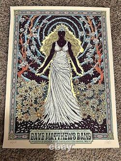 Dave Matthews Band Poster Columbia Merriweather MD Post Owen Murphy #SE/1075