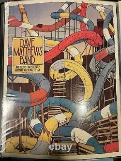 Dave Matthews Band Poster Comcast Center, Mansfield MA 06/15/2013 #311/610 RARE