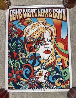 Dave Matthews Band Poster Cuyahoga Falls, OH 6/10/22