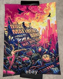 Dave Matthews Band Poster Dallas, TX 05/20/23 Mumford