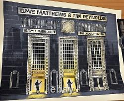 Dave Matthews Band Poster Dave & Tim Reynolds Poster 2017 Philadelphia 474/900