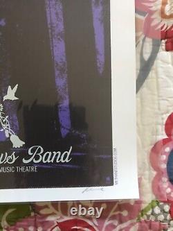 Dave Matthews Band Poster East Troy Alpine 8/5/2008 Flower Drum rare