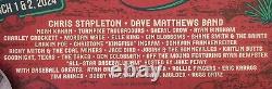 Dave Matthews Band Poster Extra Innings Festival Mar. 2024, Tempe AZ DMB