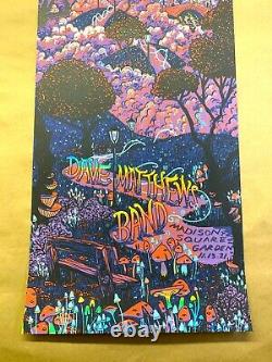 Dave Matthews Band Poster FOIL MSG James Eads SIGNED #/100 Madison Square Garden