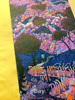 Dave Matthews Band Poster FOIL MSG James Eads SIGNED #/100 Madison Square Garden