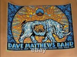 Dave Matthews Band Poster FOIL New York 2021 Night 1 Signed/Numbered #/60
