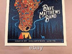 Dave Matthews Band Poster Gorge 2019 Methane Studios SIGNED #/1700 DMB
