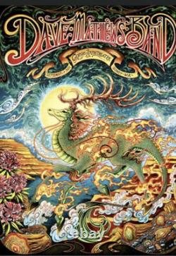 Dave Matthews Band Poster Gorge 2021 Miles Tsang N2 Mint Sold Out Numbered