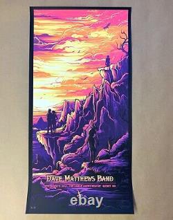Dave Matthews Band Poster Gorge 2021 Triptych Set of 3 Dan Mumford Signed #/60