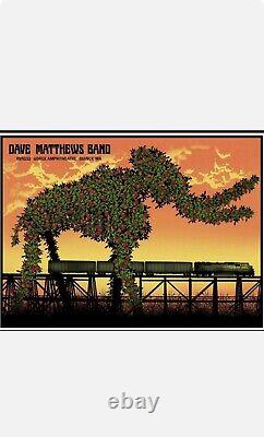 Dave Matthews Band Poster Gorge George, WA 2022 N1! Sold out! Methane