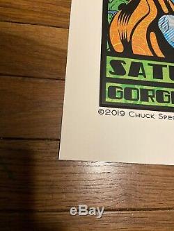 Dave Matthews Band Poster Gorge N2 2019 Chuck Sperry /1700 Mint SILKSCREEN